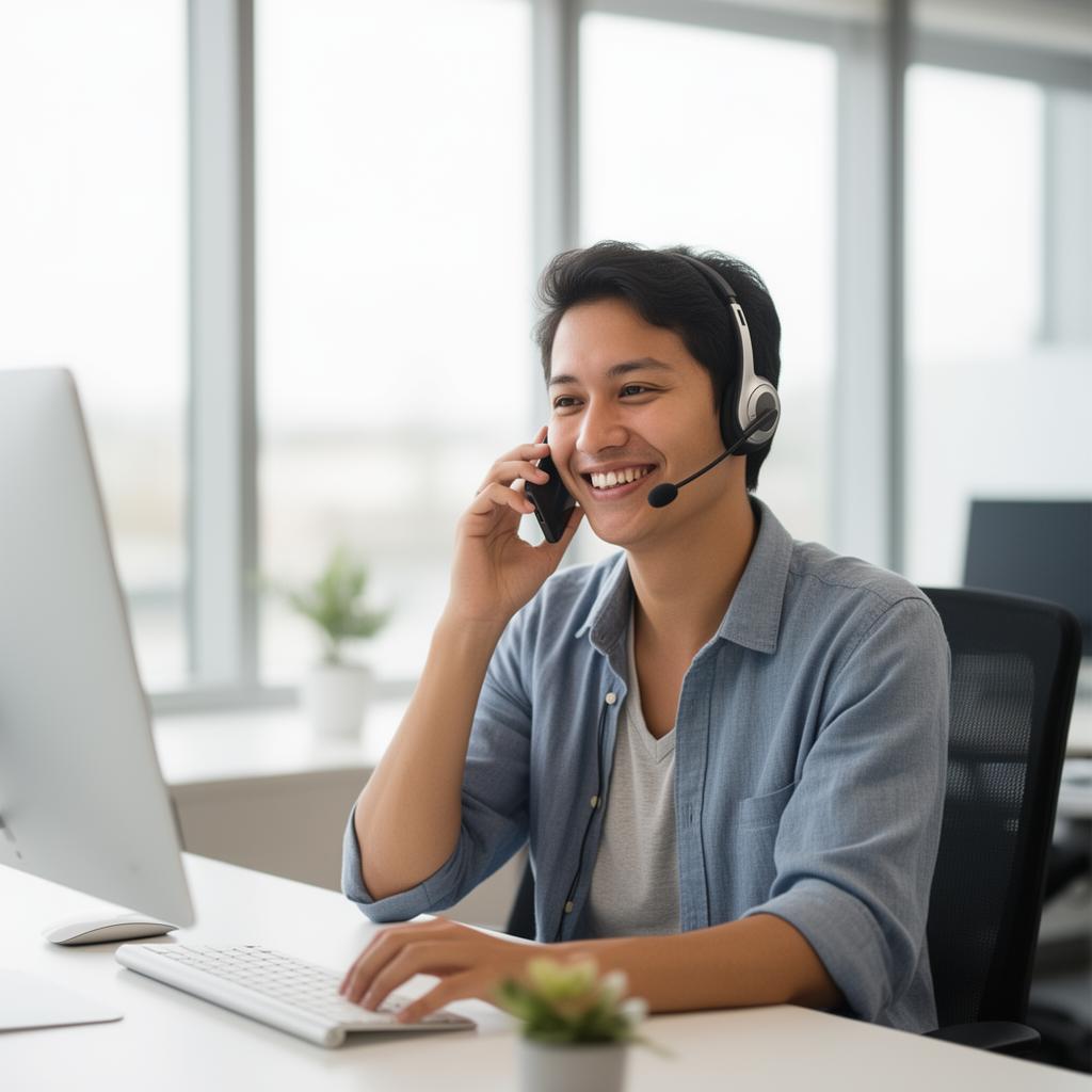 A licensed agent walking a customer through a quote PDF over video